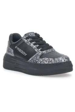 Freddy 8753 Sneakers in Schwarz und Silber