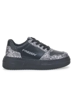 Freddy 8753 Sneakers in Schwarz und Silber