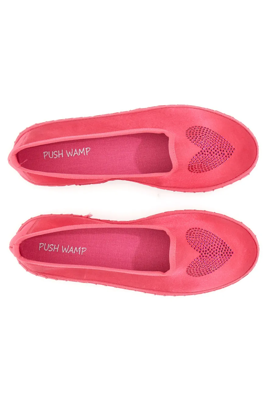 Friulane Fucsia con strass Pushy Wamp 210862