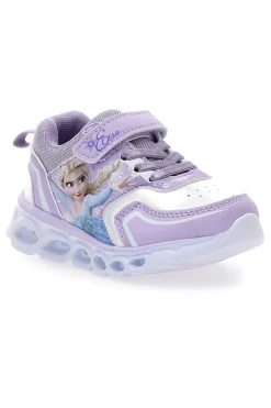 Frozen D4310662S lila Schuhe mit Lichtern und Perlglanzeffekt