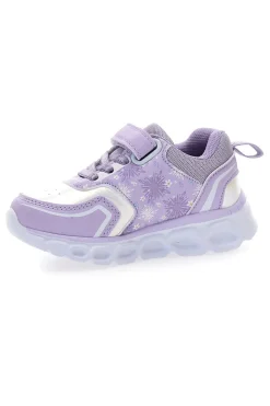 Frozen D4310662S lila Schuhe mit Lichtern und Perlglanzeffekt