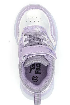 Frozen D4310662S lila Schuhe mit Lichtern und Perlglanzeffekt