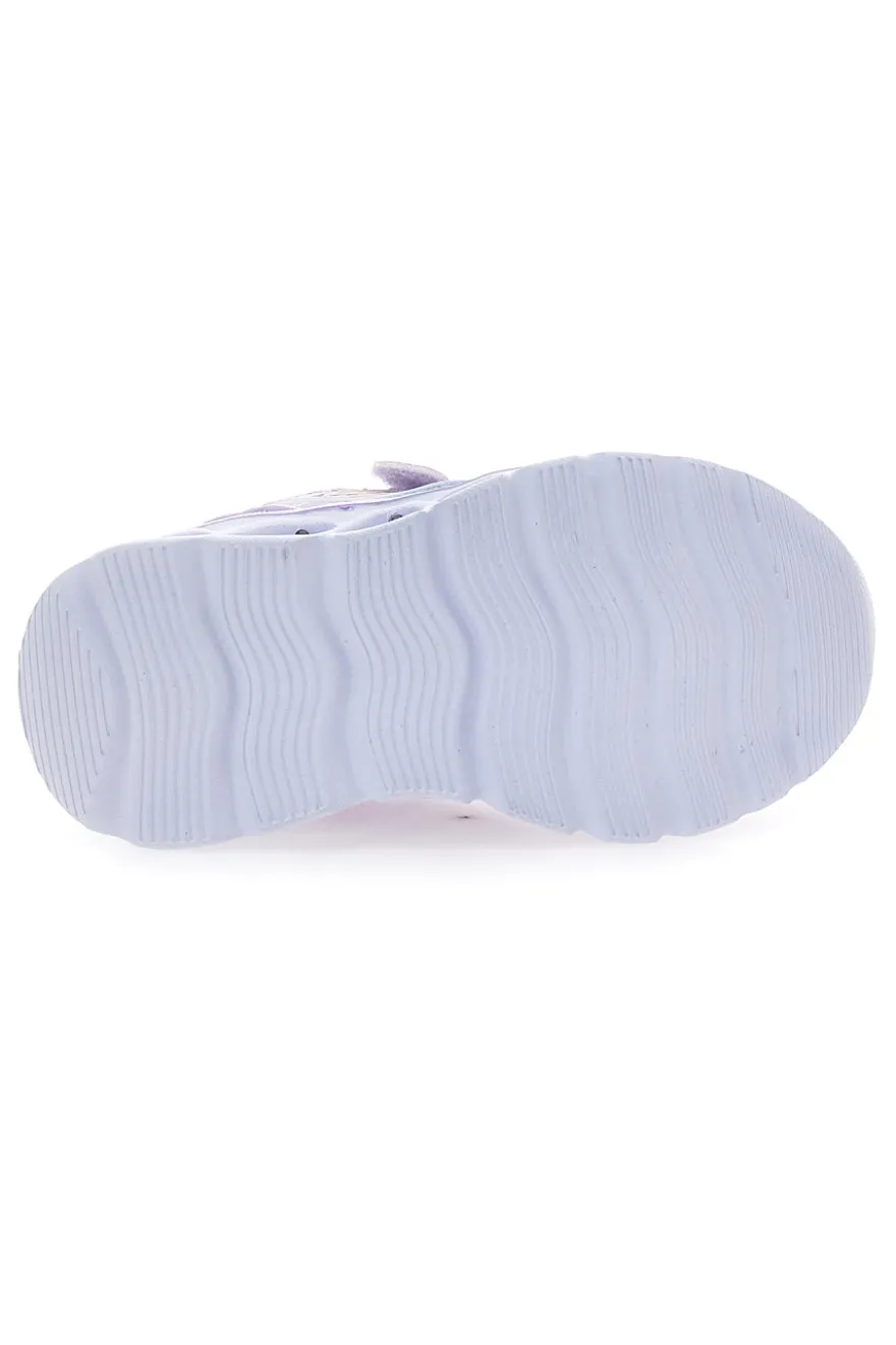 Frozen D4310662S lila Schuhe mit Lichtern und Perlglanzeffekt