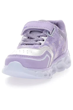 Frozen D4310662S lila Schuhe mit Lichtern und Perlglanzeffekt