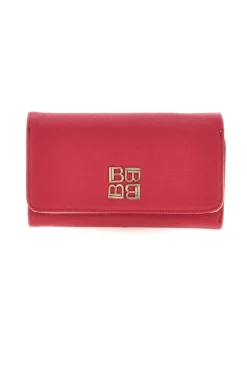 Fuxia Geldbörse mit goldenem Logo Laura biagiotti LB26S-500-68