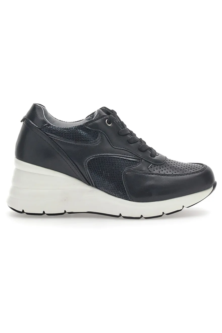 Gavi 853902 Schwarze Keilsneaker