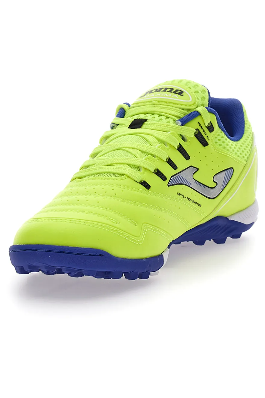 Gelbe Fußballschuhe mit Schnürung JOMA MAXIMA 2509 TURF