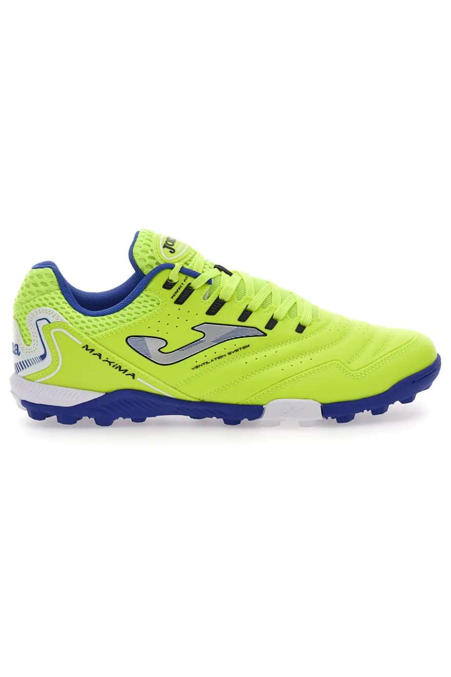 Gelbe Fußballschuhe mit Schnürung JOMA MAXIMA 2509 TURF