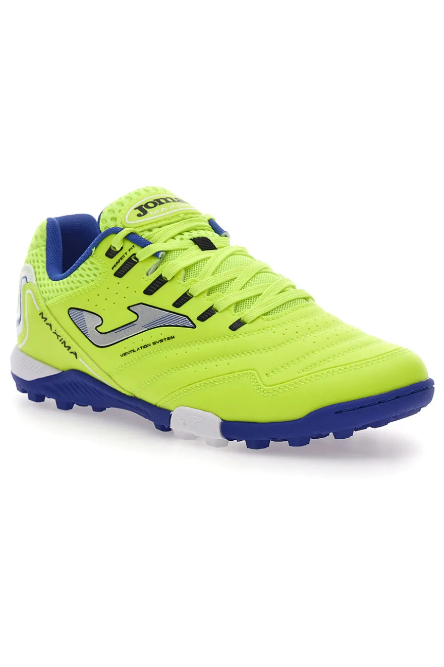 Gelbe Fußballschuhe mit Schnürung JOMA MAXIMA 2509 TURF
