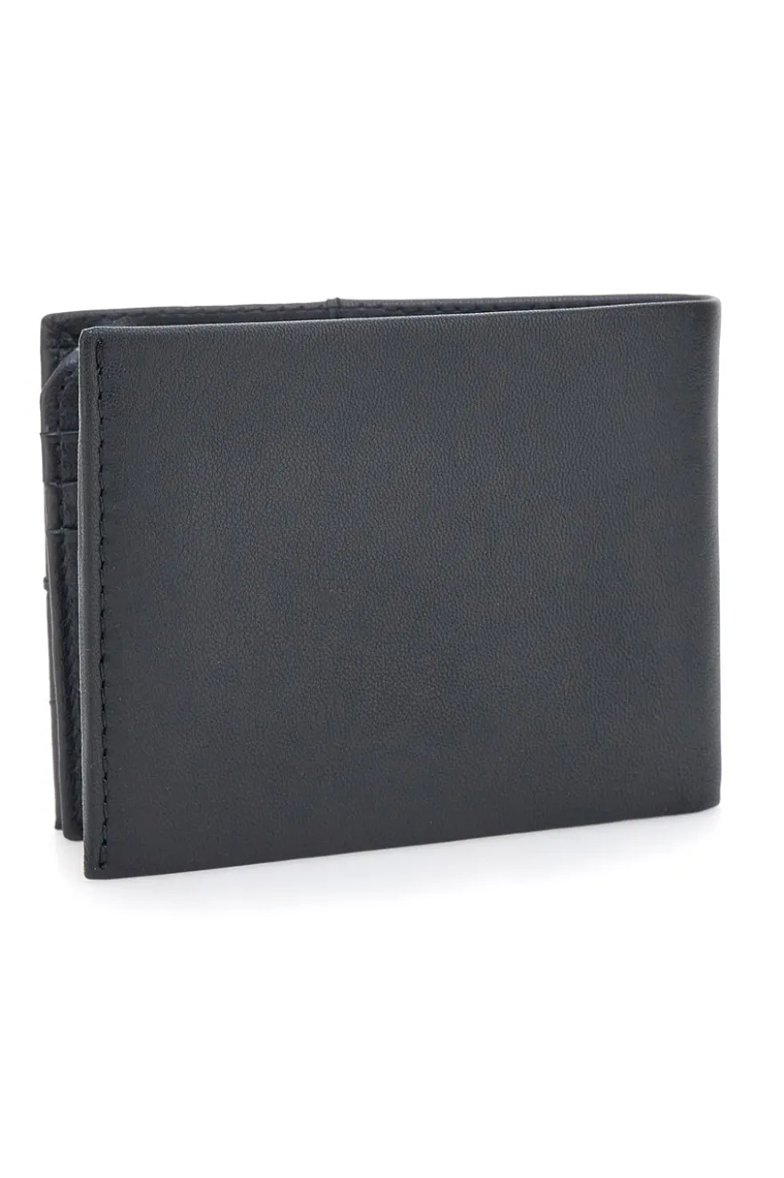 GELDBÖRSE Schwarz Jaguar PF823 für HERREN