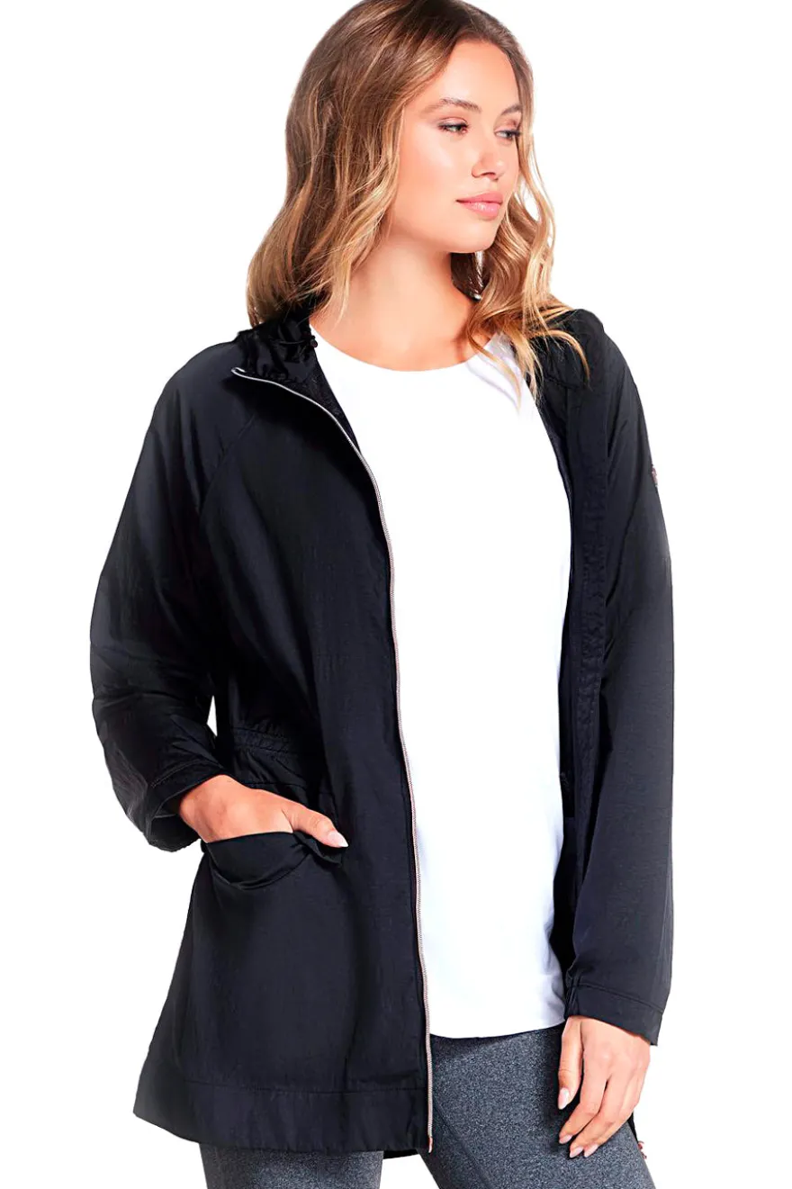 Giacca Anti Pioggia con Cappuccio Skechers GO WALK Anorak
