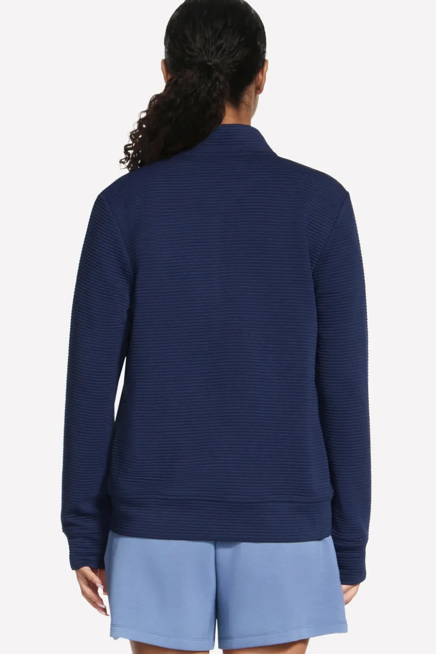 Giacca blu con zip Skechers GO WALK Everywhere Jacket