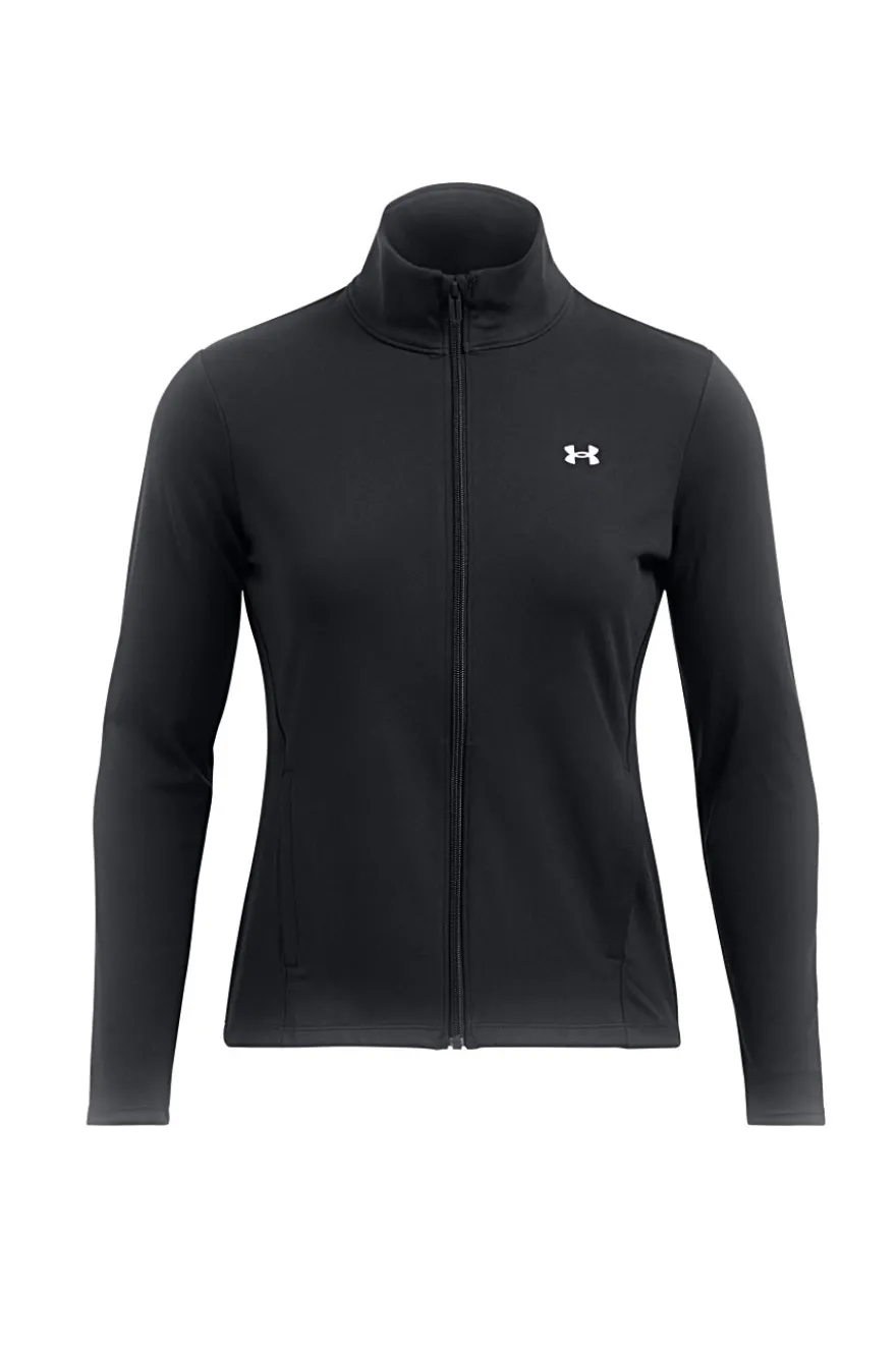 Giacca nera traspirante con zip Under Armour MOTION JACKET EMEA