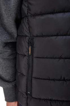 Gilet nero imbottito leggero No Limits MAVT001S24