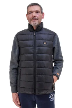 Gilet nero imbottito leggero No Limits MAVT001S24