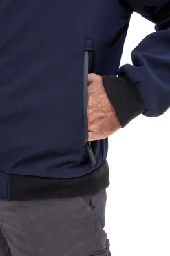Giubbino blu con zip e polsini elasticizzati Sevenoaks 21