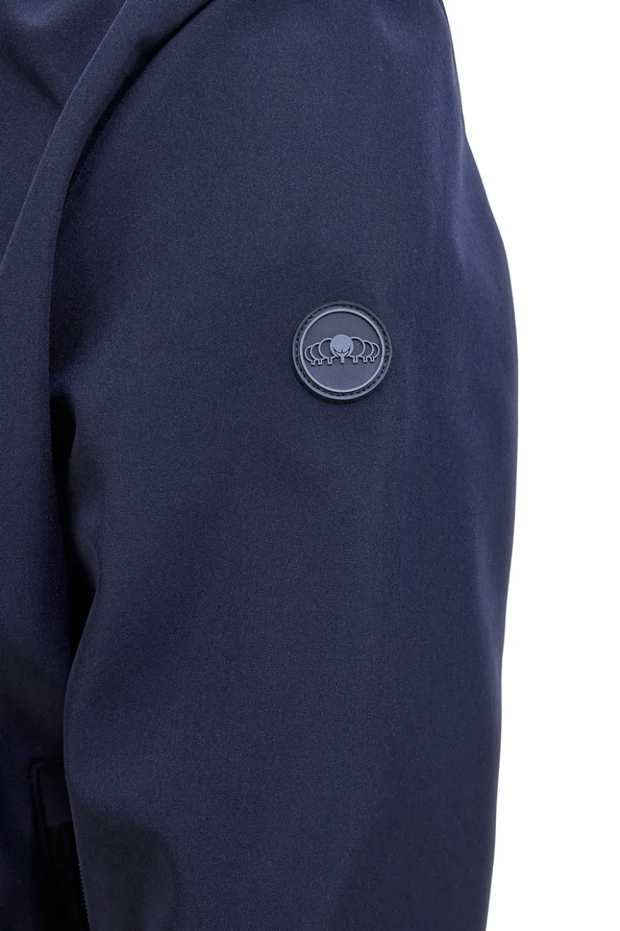 Giubbino blu con zip e polsini elasticizzati Sevenoaks 21