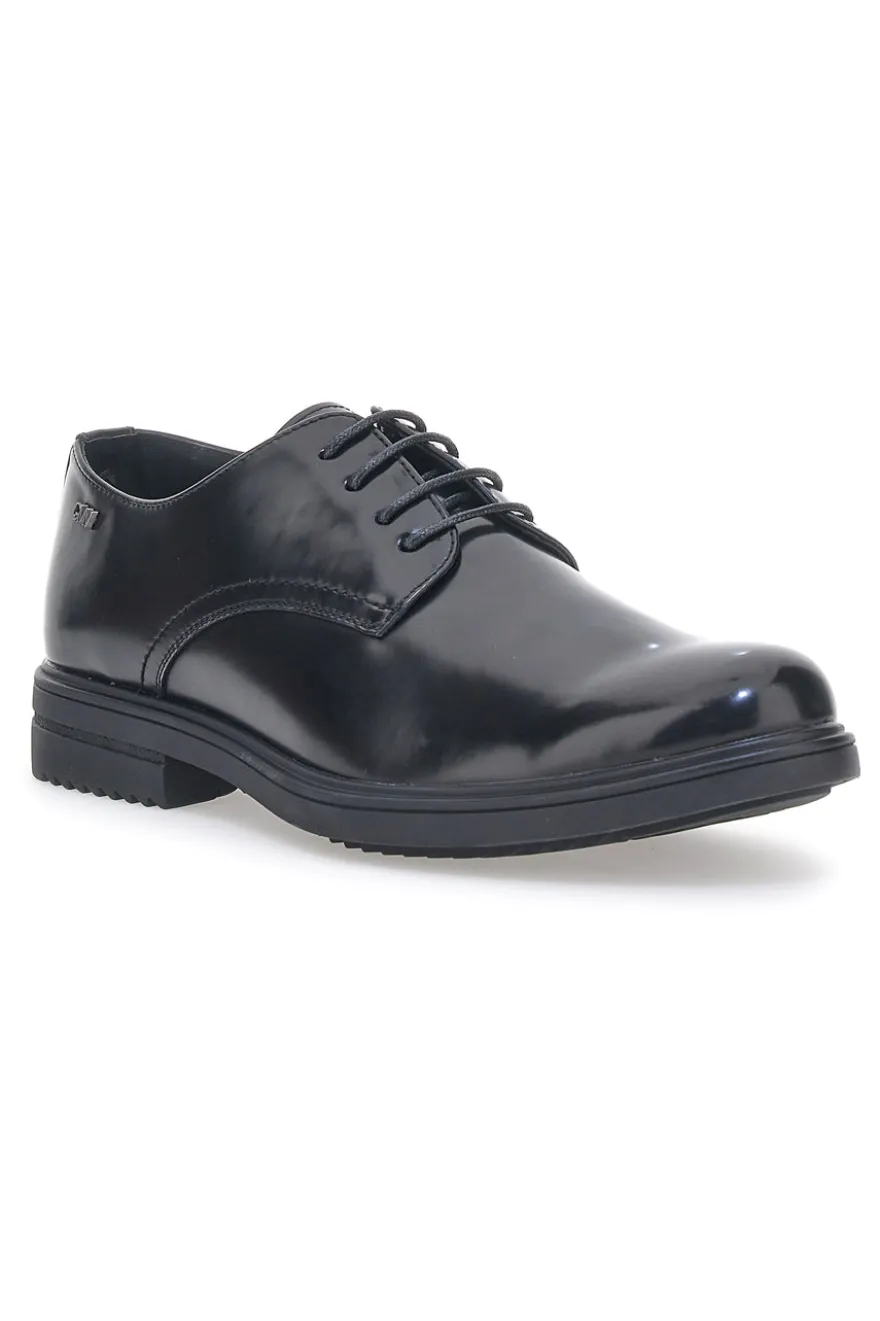 GMV 96 Schwarze Schnürschuhe
