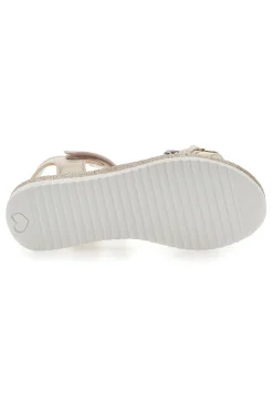 Goldene Sandalen mit Riemen Grazie Girl 14320