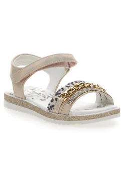 Goldene Sandalen mit Riemen Grazie Girl 14320