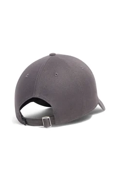 Grau Baumwolle Twill Kappe Under armour Essential Low