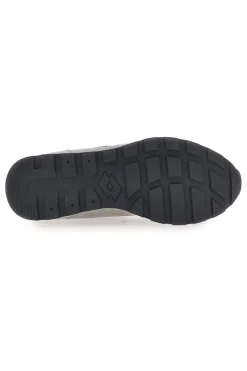 Graue Sneakers mit Air Memory Foam Lotto Trainer Amf Msh
