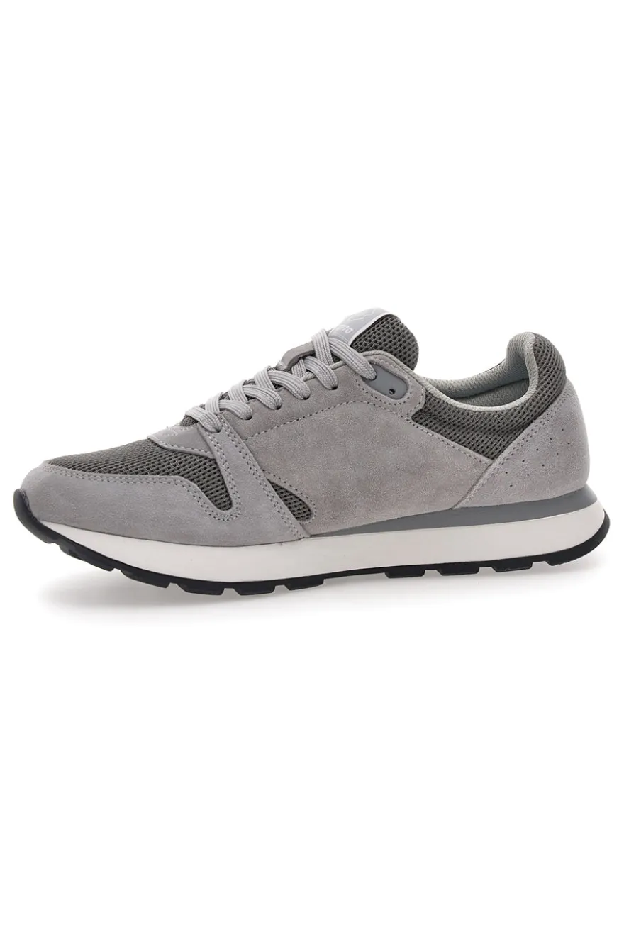 Graue Sneakers mit Air Memory Foam Lotto Trainer Amf Msh