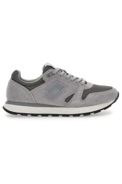 Graue Sneakers mit Air Memory Foam Lotto Trainer Amf Msh