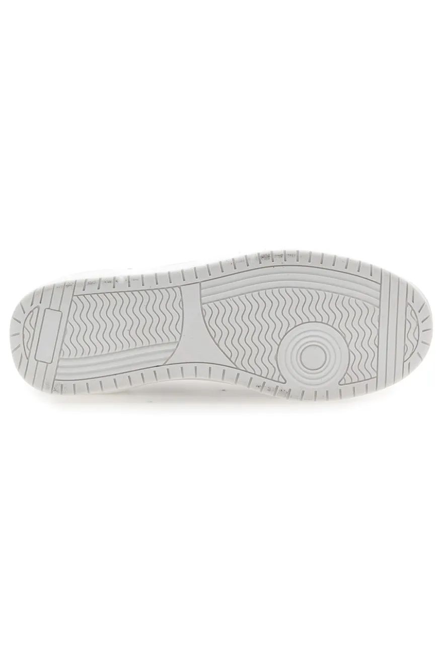 Graue Sneakers mit Mesh-Obermaterial und elastischen Schnürsenkeln MARES MRS23307F
