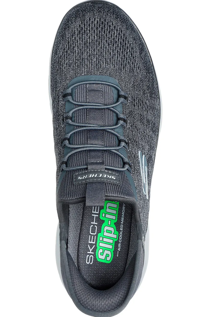 Graue vegane Sneakers Skechers Hands Free Slip-Ins: Summits – Key Pace