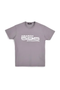 Graues T-Shirt mit Logodruck Abarth AH24SS102