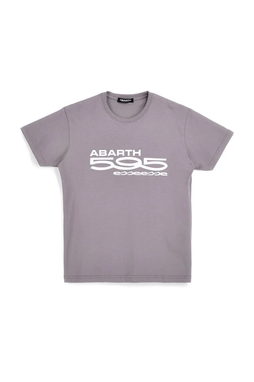 Graues T-Shirt mit Logodruck Abarth AH24SS102