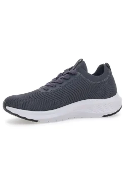 Grau-weiße Laufschuhe mit Mesh-Obermaterial LOTTO SPEEDRIDE 1000