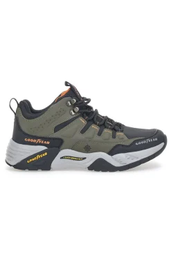 Grüne Mid-Cut-Sneaker von Goodyear 31043
