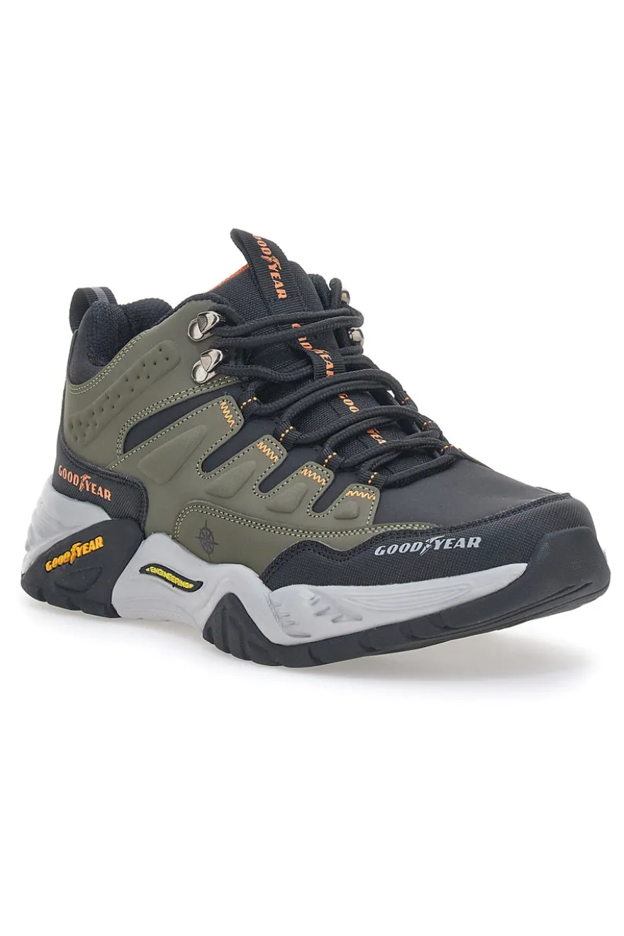 Grüne Mid-Cut-Sneaker von Goodyear 31043