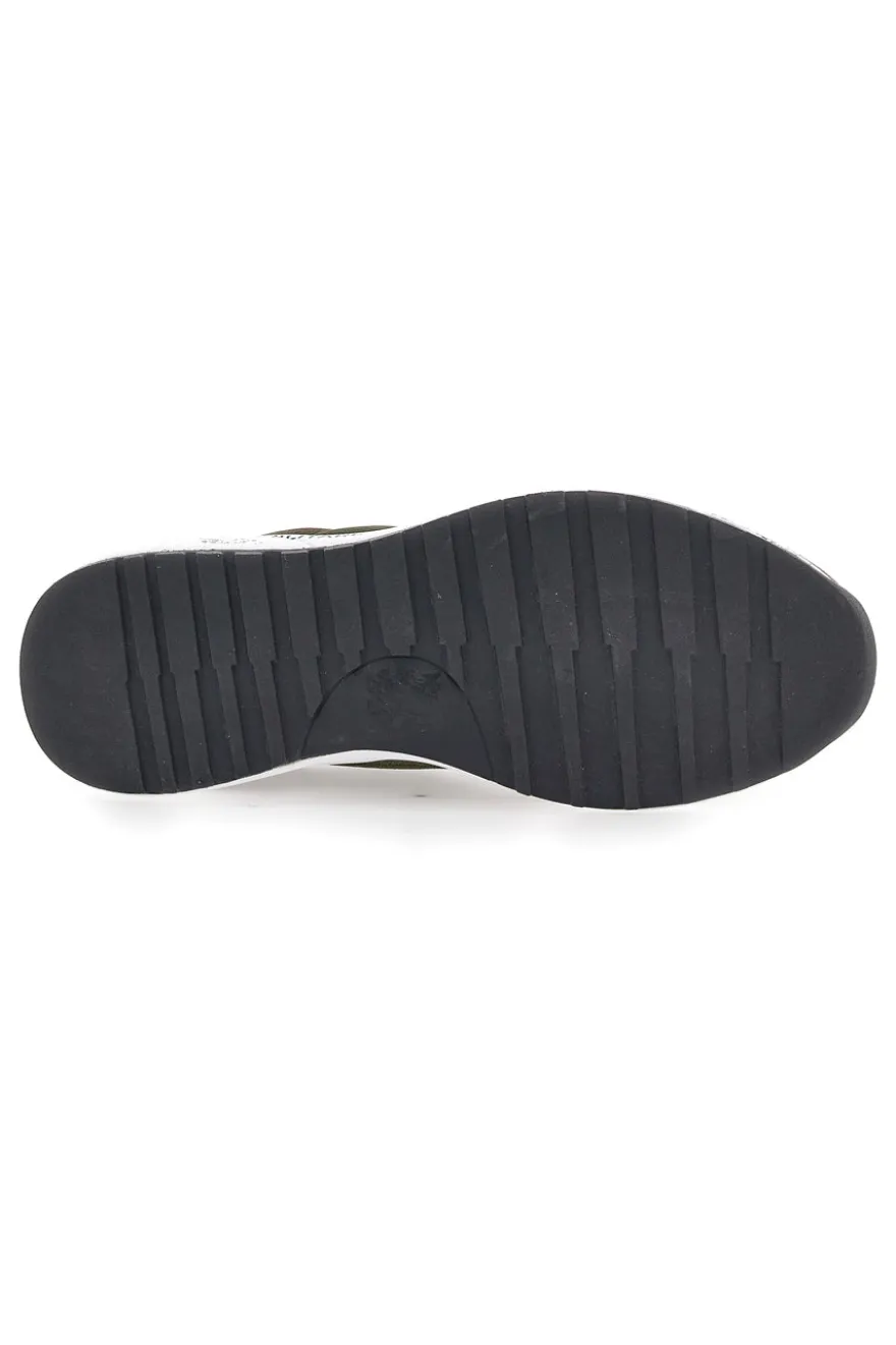 Grüne Sneakers mit Memory Soft Navy MM2281