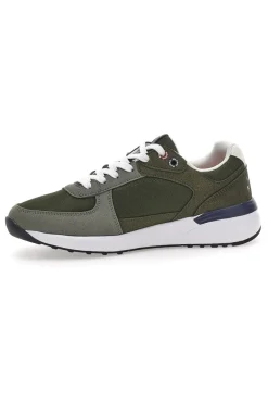 Grüne Sneakers mit Memory Soft Navy MM2281