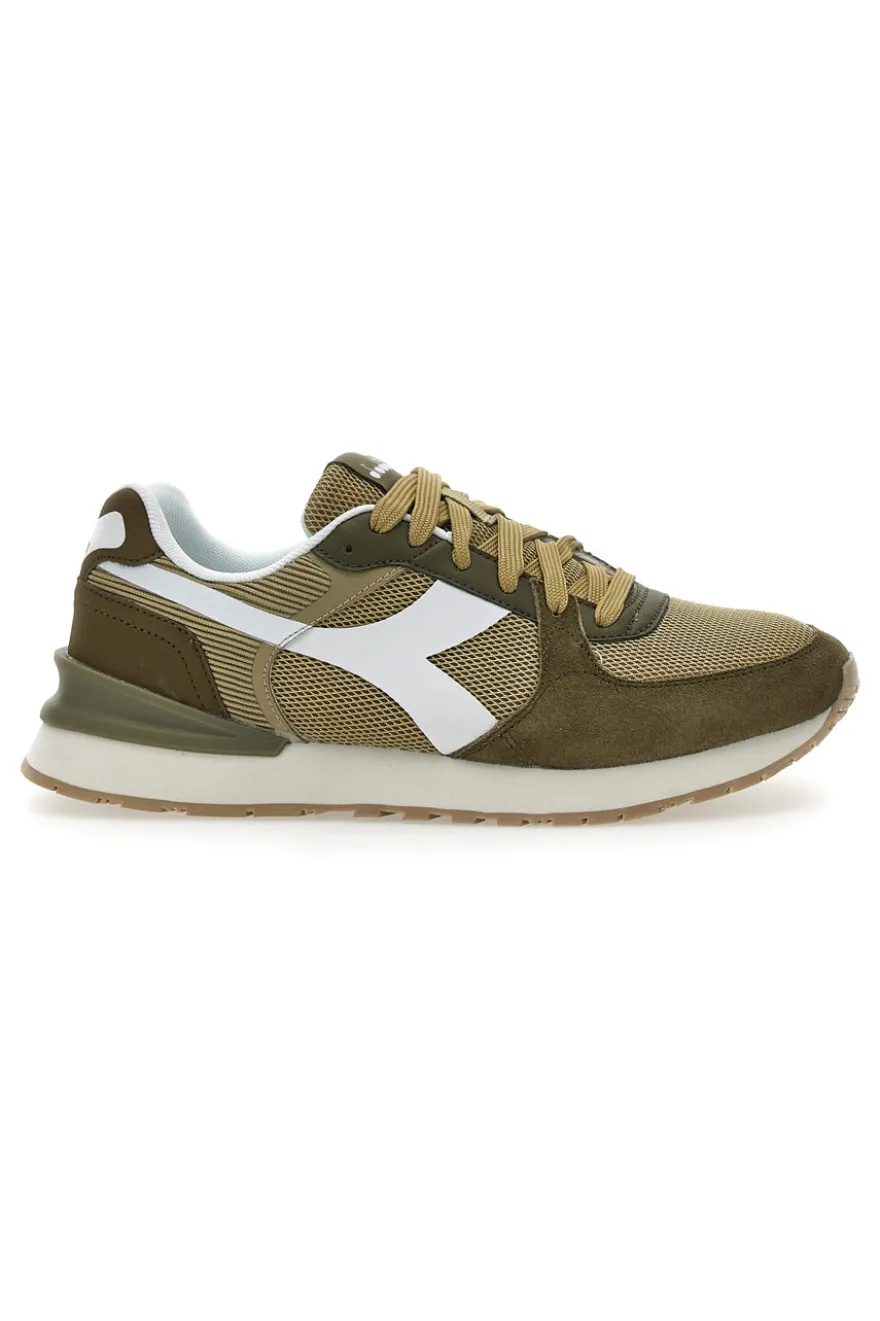 Grüne Sneakers mit Schnürsenkeln Diadora Fenice
