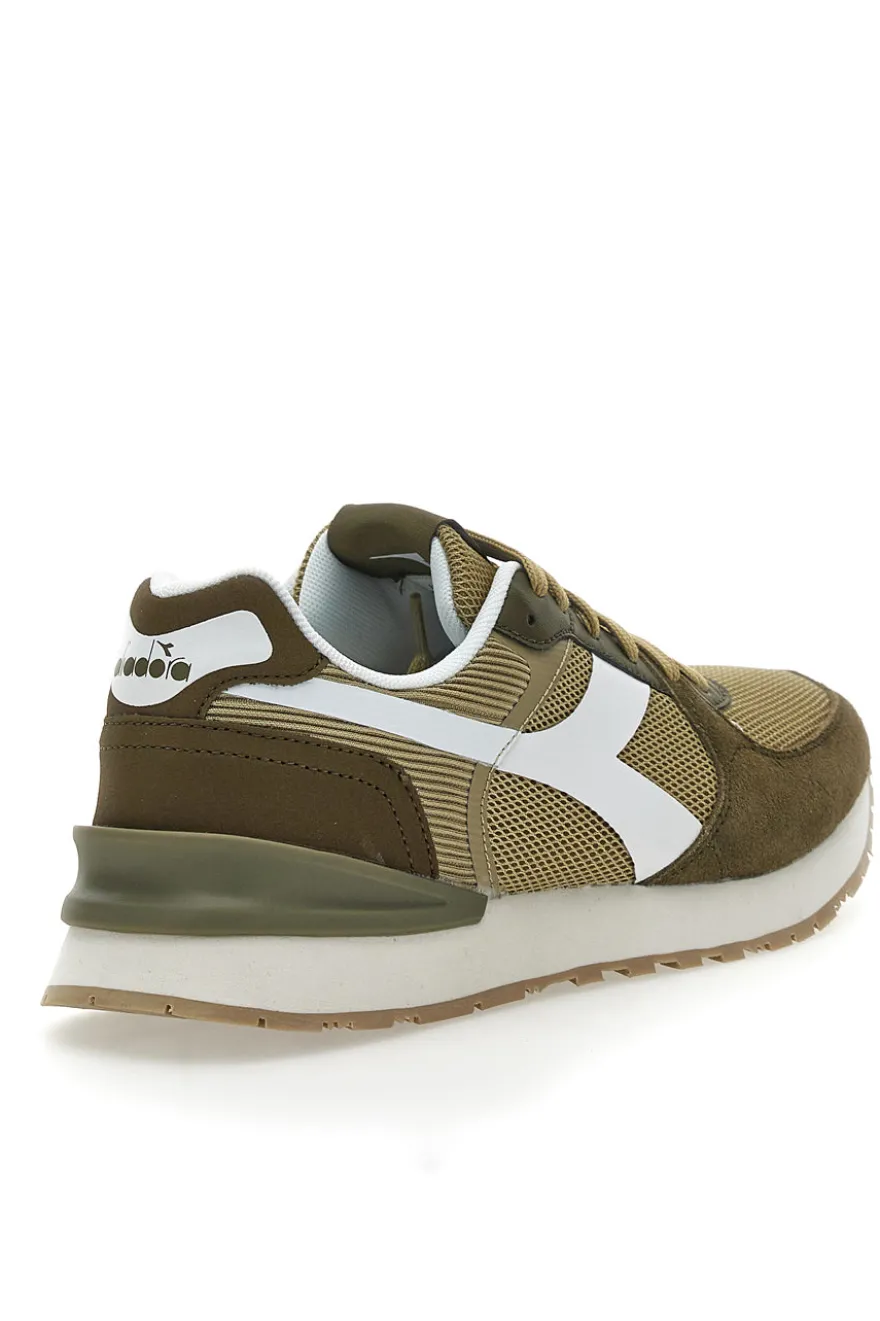 Grüne Sneakers mit Schnürsenkeln Diadora Fenice
