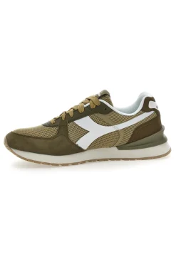 Grüne Sneakers mit Schnürsenkeln Diadora Fenice