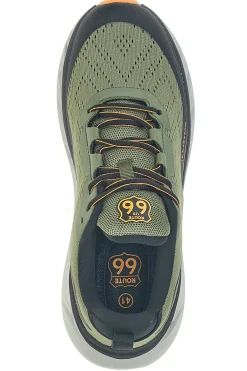 Grüne Sneakers und dicke Sohle ROUTE 66 RO51811D