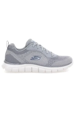 Grüne und schwarze Sneakers mit Memory Foam-Innensohle SKECHERS TRACK GLENDOR
