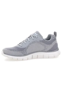 Grüne und schwarze Sneakers mit Memory Foam-Innensohle SKECHERS TRACK GLENDOR