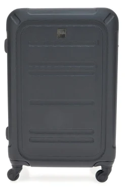 Großer schwarzer Hartschalen-Trolley mit Schwenkrädern Prima Riga PR161/G