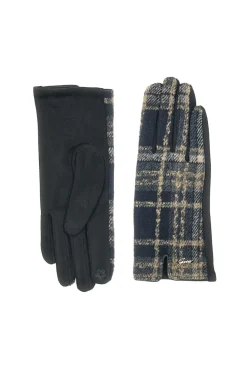 Guanti Tartan Neri Gianmarco Venturi 62960