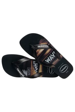Havaianas Surf Flip Flops Schwarz