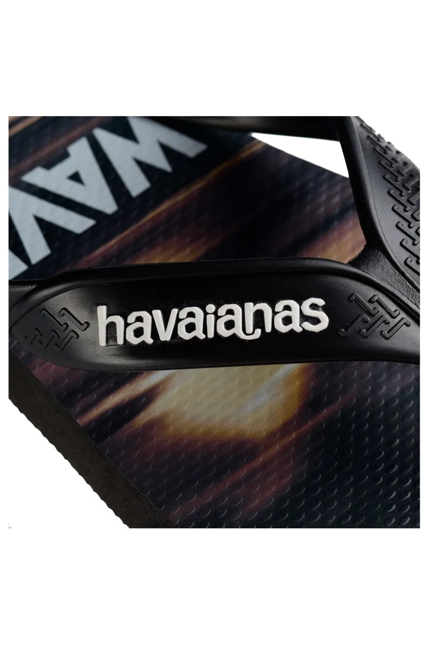 Havaianas Surf Flip Flops Schwarz