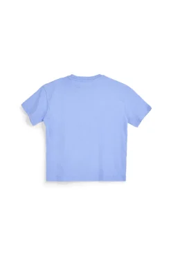 Hellblaues T-Shirt mit Love Pitt Kinderaufdruck PT-G-T-9047
