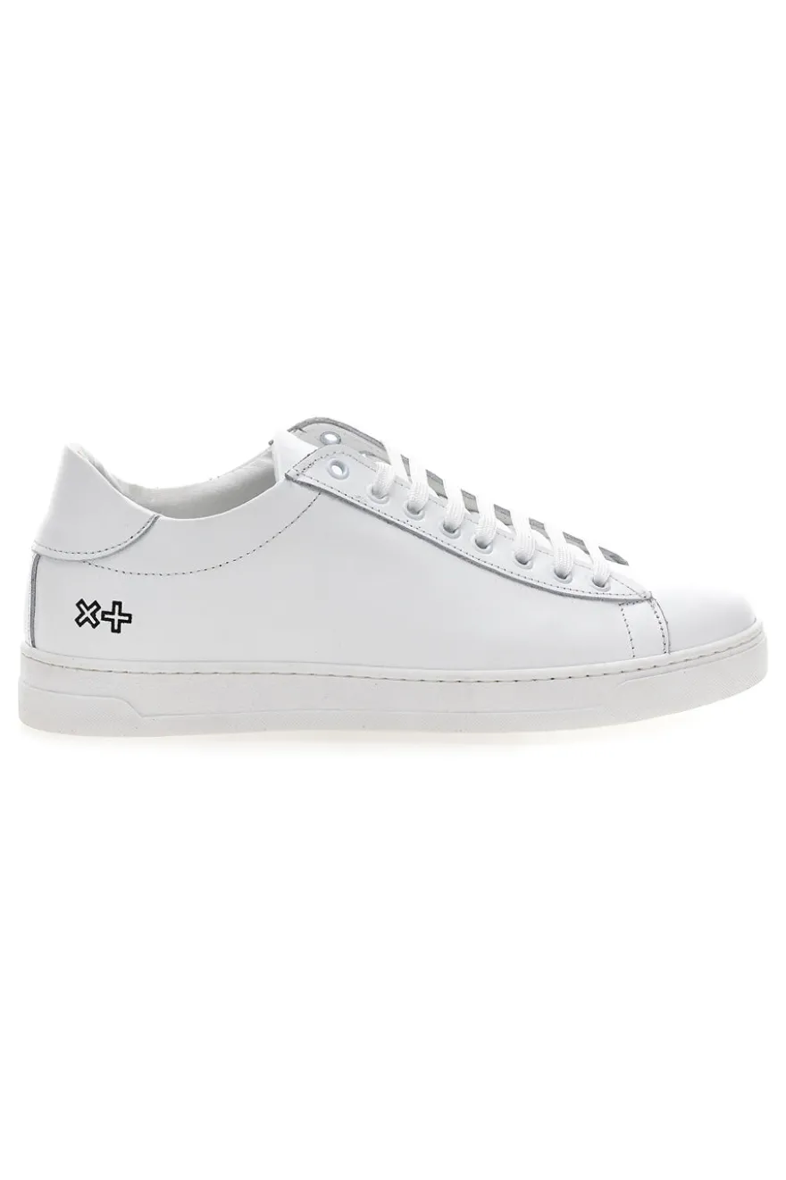 Herren Leder Turnschuhe weiß Ptr 2999