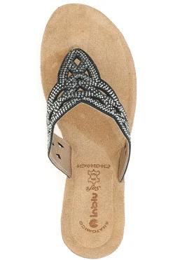 Inblu 45 GM Wedge Flip-Flops Schwarz